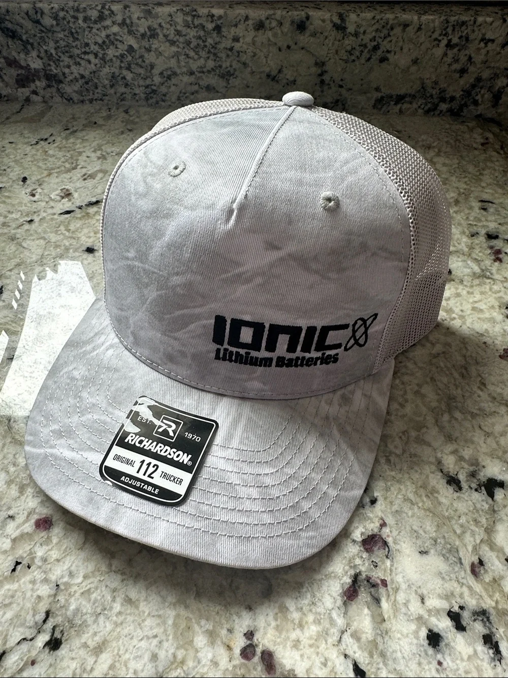 NWT Ionic Lithium Batteries Mossy Oak Fishing hat